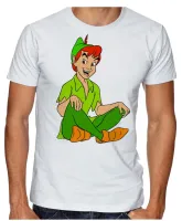 Camiseta adulto ou infantil Peter pan amigo sininho - Foto 5