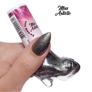 MISS ARTISTIC - Esmalte Glitter - Sapatinho - Eu nem vou  - 6,5ml 