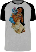 Camiseta adulto ou infantil Pocahontas princesa disney - Foto 3