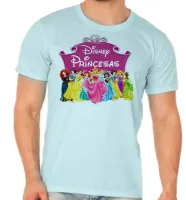 Camiseta adulto ou infantil Princesas disney todas Meninas - Foto 5