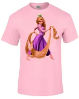 Camiseta adulto ou infantil rapunzel princesa disney - Foto 4