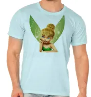 Camiseta adulto ou infantil Sininho fada peter pan - Foto 5