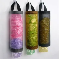 organizador de sacolas de compras/Dispenser/Bolsa Organizadora De Plástico Para Armazenamento De Sacolas De Cozinha - Foto 3