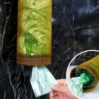 organizador de sacolas de compras/Dispenser/Bolsa Organizadora De Plástico Para Armazenamento De Sacolas De Cozinha - Foto 6