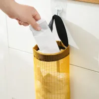 organizador de sacolas de compras/Dispenser/Bolsa Organizadora De Plástico Para Armazenamento De Sacolas De Cozinha - Foto 7
