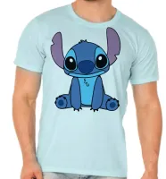 Camiseta adulto ou infantil Stitch e Lilo desenho - Foto 5