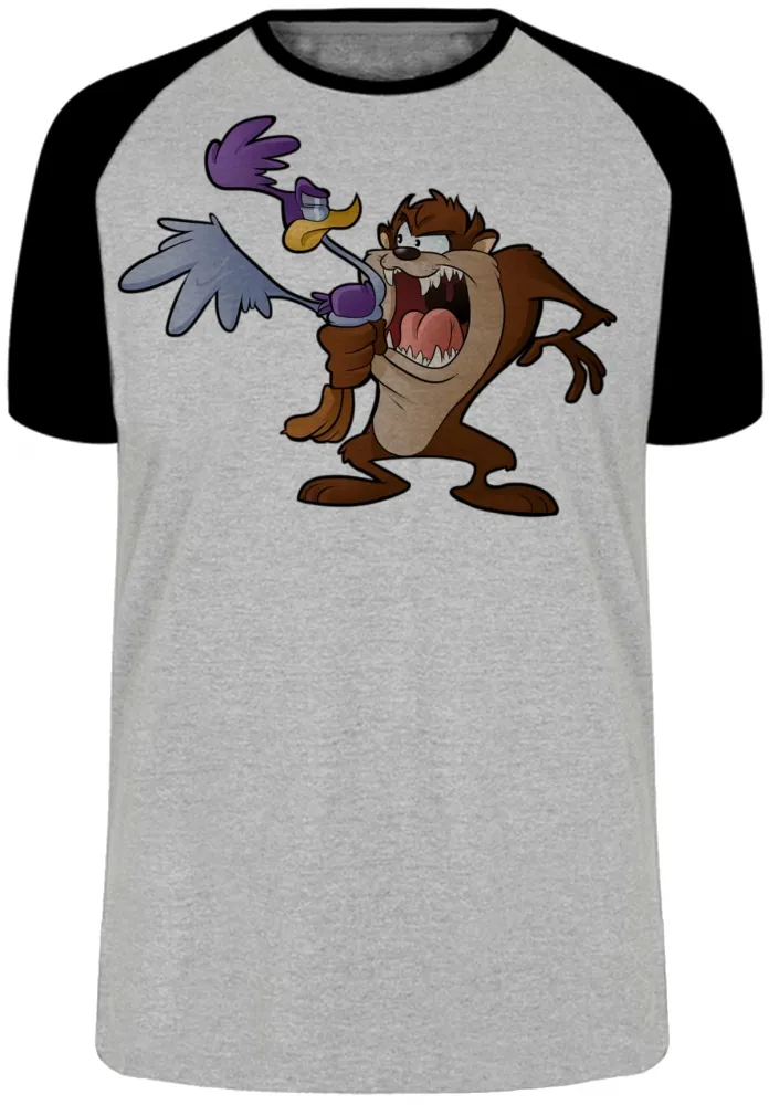 Camiseta adulto ou infantil Taz mania papa leguas