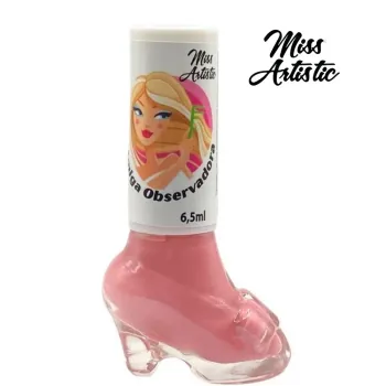 MISS ARTISTIC - Esmalte Cremoso - Sapatinho - Amiga Observadora - 6,5ml  - Foto 2
