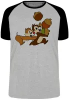 Camiseta adulto ou infantil Tico e Teco esquilo desenho antigo - Foto 3