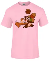 Camiseta adulto ou infantil Tico e Teco esquilo desenho antigo - Foto 4