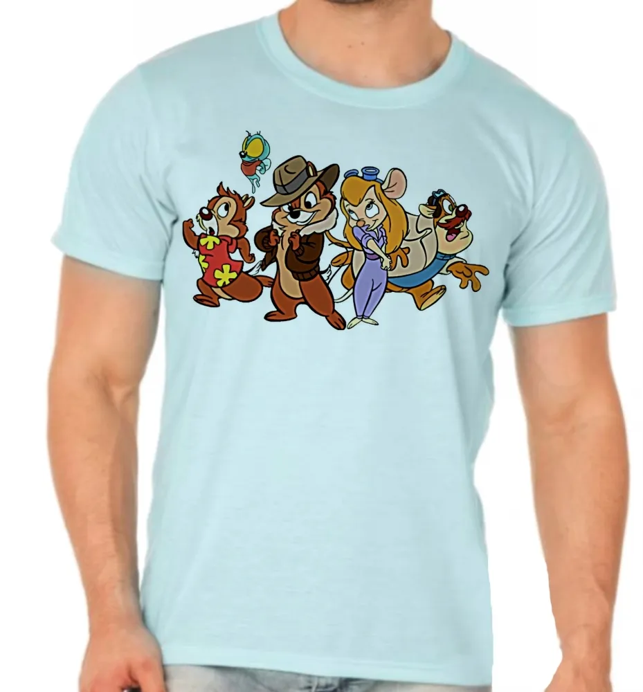 Camiseta adulto ou infantil Tico teco defensores lei