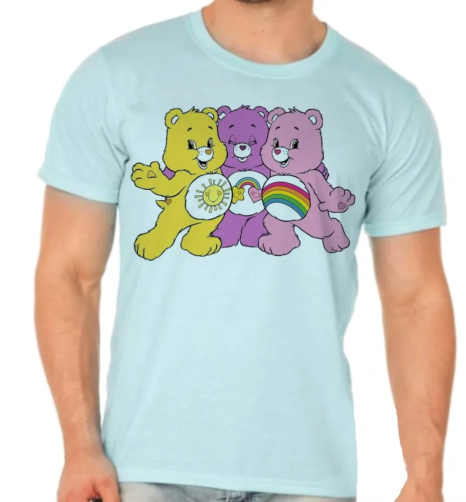 Camiseta adulto ou infantil Ursinhos carinhosos desenho antigo