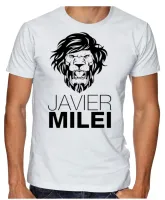 Camiseta adulto ou infantil Javier Milei Argentina - Foto 2