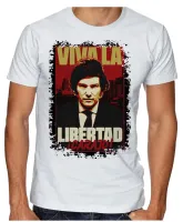 Camiseta adulto ou infantil Javier Milei Liberdade - Foto 3