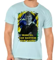 Camiseta adulto ou infantil Marcel Van Hattem Patriota Brasil - Foto 3