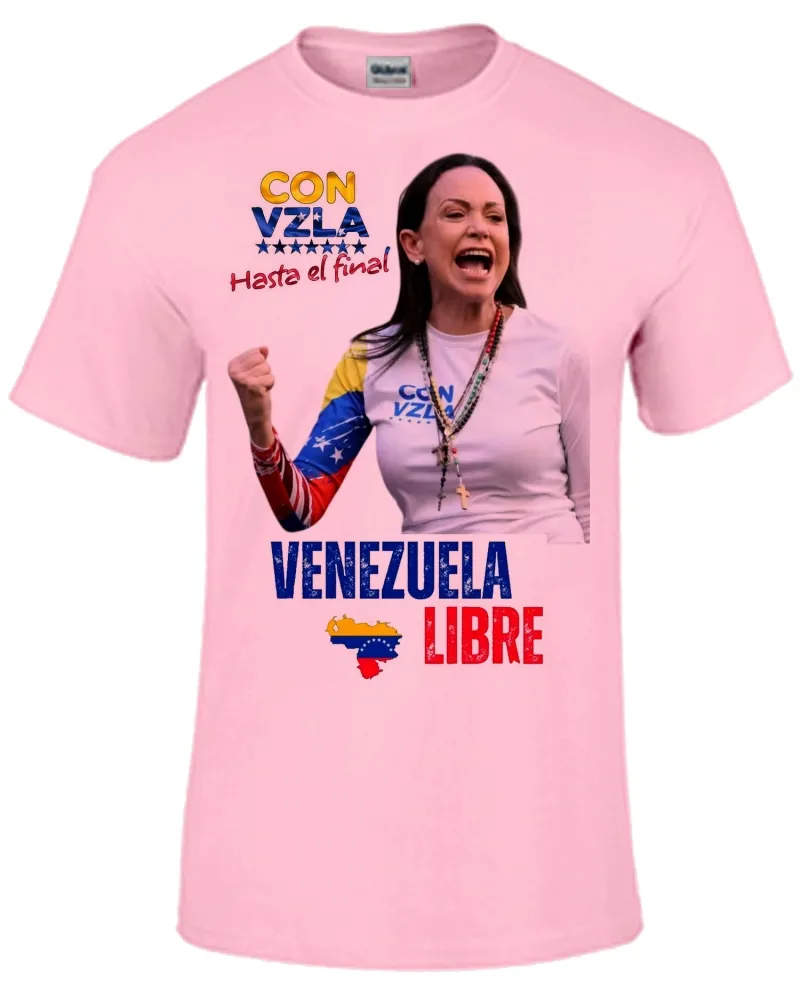 Camiseta adulto ou infantil Maria Corina Machado Venezuela