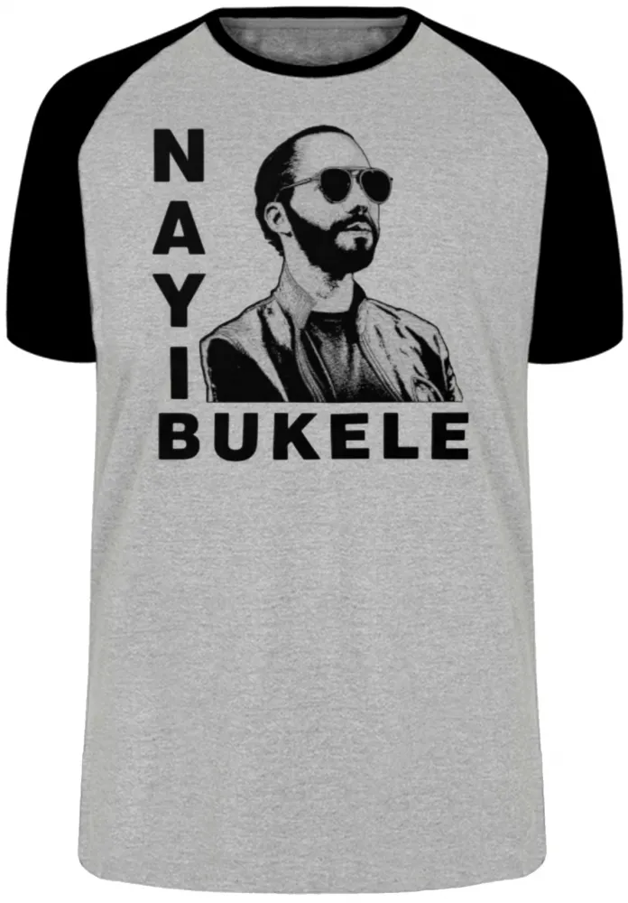 Camiseta adulto ou infantil Nayib Bukele El salvador