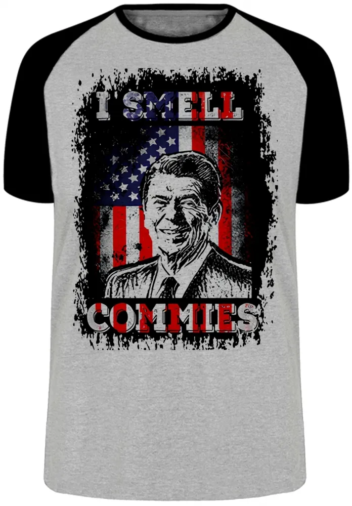 Camiseta adulto ou infantil Ronald Reagan Presidente americano