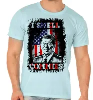 Camiseta adulto ou infantil Ronald Reagan Presidente americano - Foto 5