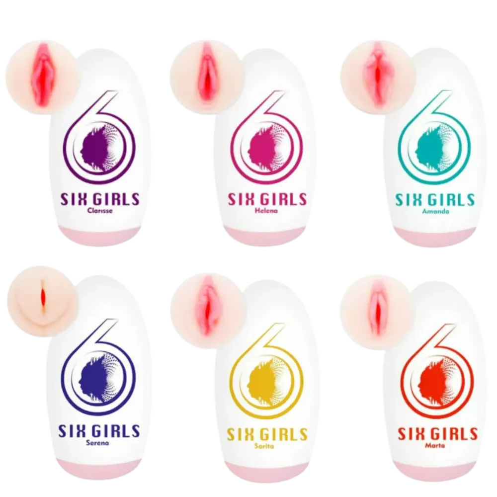 EGG Six Girls em Cyberskin Masturbador