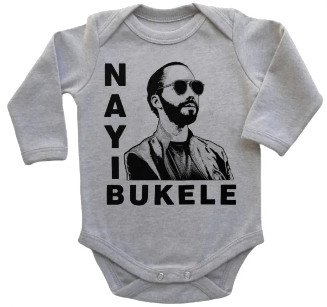 Body Bebê Infantil Nayib Bukele El salvador