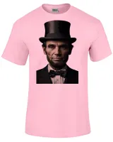 Baby look blusa feminina abraham lincoln 16 presidente - Foto 2