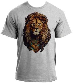 Camiseta adulto ou infantil Leão rei Juda Jesus Cristo salvador