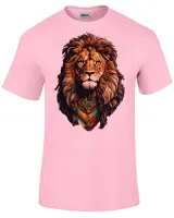 Camiseta adulto ou infantil Leão rei Juda Jesus Cristo salvador - Foto 4