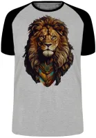 Camiseta adulto ou infantil Leão rei Juda Jesus Cristo salvador - Foto 5
