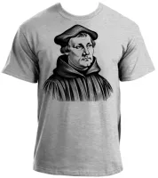 Camiseta adulto ou infantil Martin Lutero igreja Evangelica Protestante - Foto 4