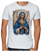 Camiseta adulto ou infantil Nossa Senhora Aparecida Jesus Mãe - Foto 3