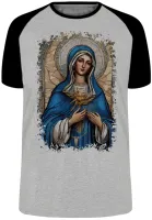 Camiseta adulto ou infantil Nossa Senhora Aparecida Jesus Mãe - Foto 5