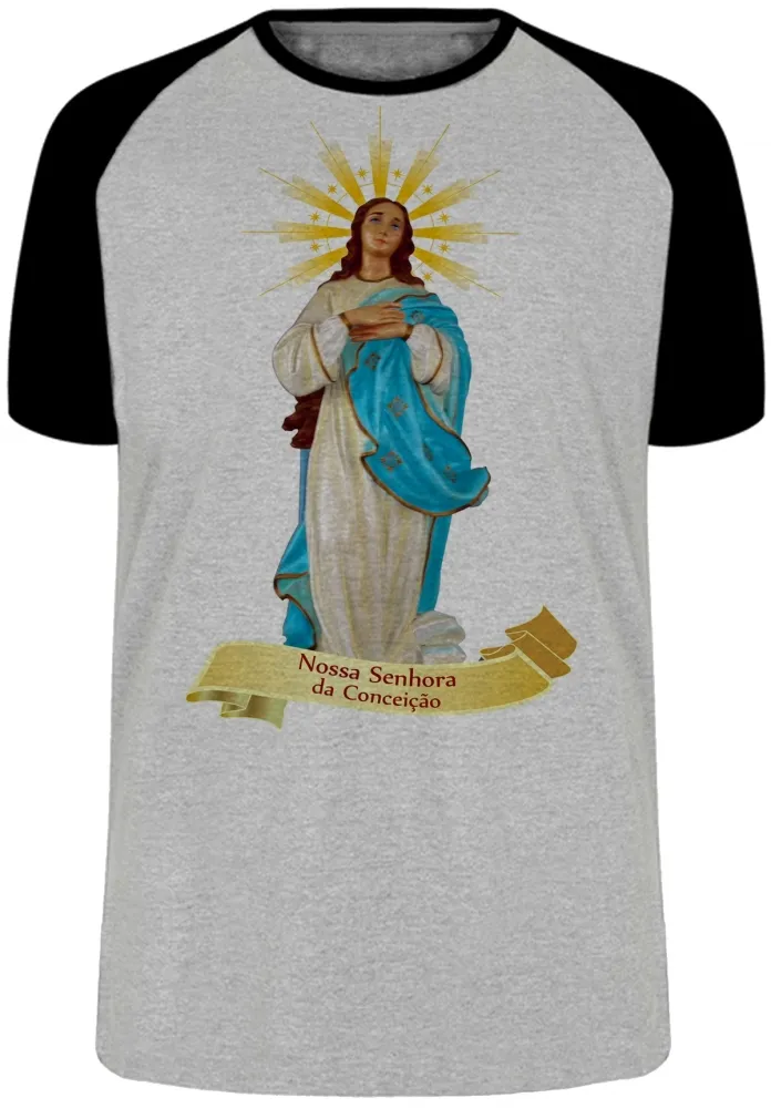 Camiseta adulto ou infantil Nossa senhora da Conceição Imagem