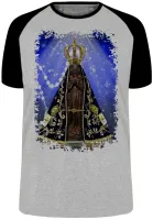 Camiseta adulto ou infantil Nossa Senhora Mãe Jesus - Foto 3