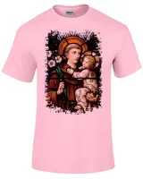 Camiseta adulto ou infantil Santo Antonio vitral - Foto 4