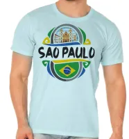 Camiseta adulto ou infantil São Paulo Brasil lembrança - Foto 5