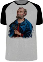 Camiseta adulto ou infantil São Pedro Jesus Cristo - Foto 4