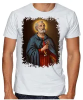 Camiseta adulto ou infantil São Pedro Santo Jesus - Foto 2