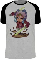 Camiseta adulto ou infantil Ahsoka Jedi Star Wars - Foto 4