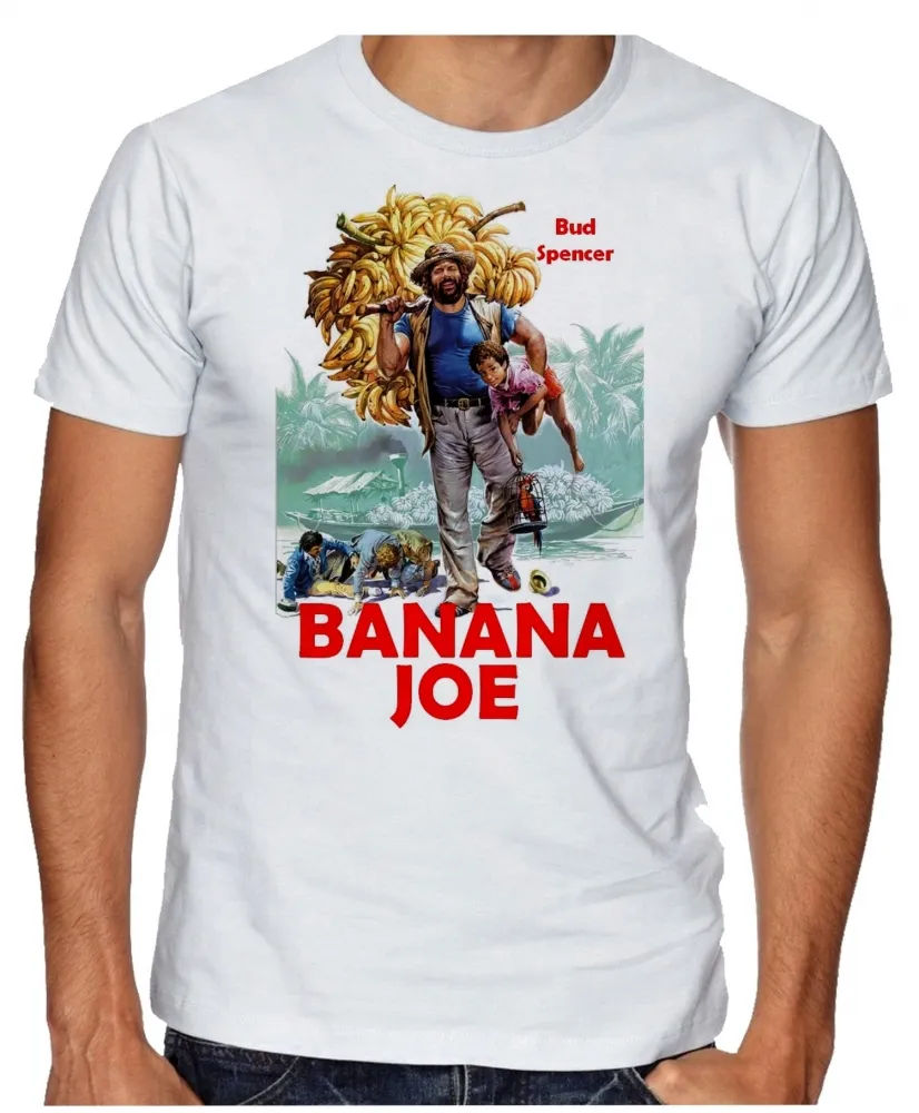 Camiseta adulto ou infantil Banana Joe filme antigo Bud Spencer Imagem
