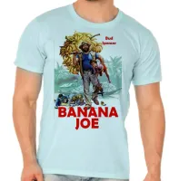 Camiseta adulto ou infantil Banana Joe filme antigo Bud Spencer - Foto 2