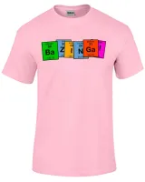 Camiseta adulto ou infantil Bazinga big bang theory tabela - Foto 5