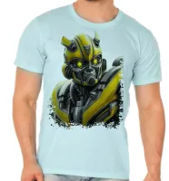 Camiseta adulto ou infantil bumblebee transformers camaro - Foto 3