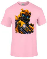 Camiseta adulto ou infantil bumblebee transformers robo carro - Foto 5