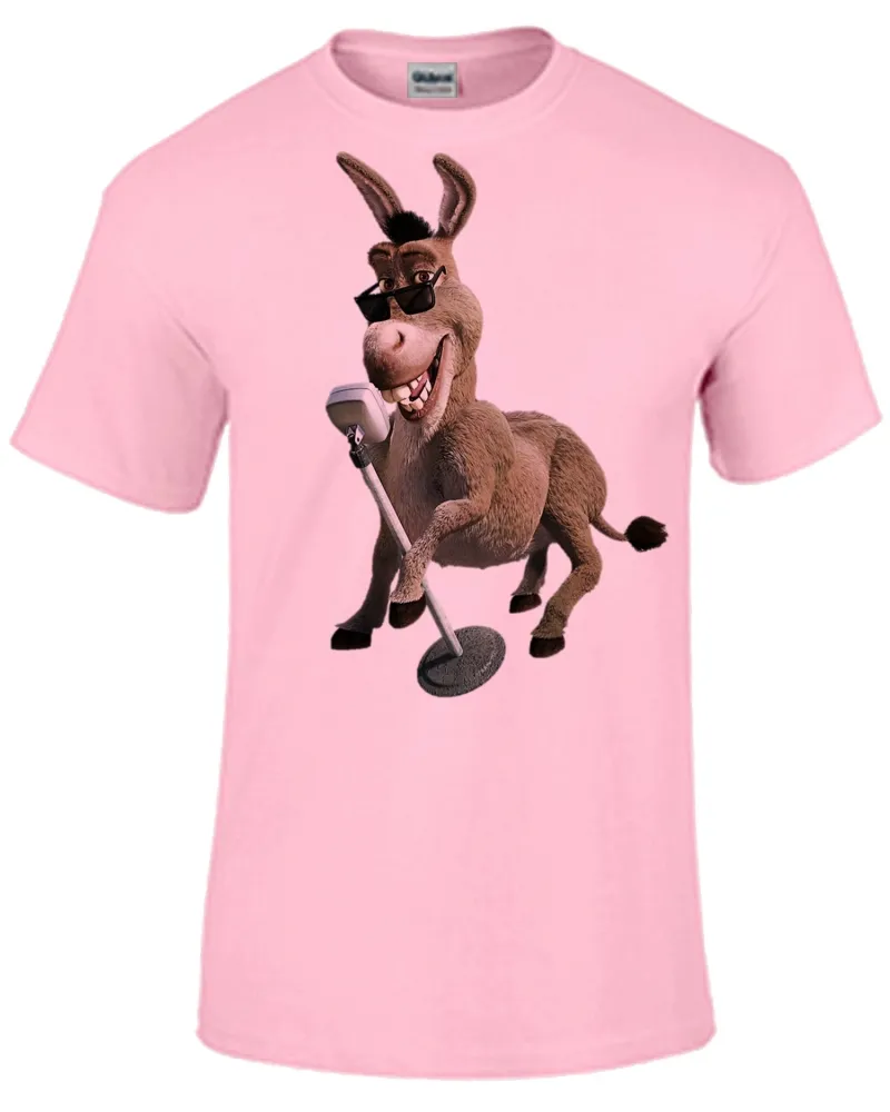 Camiseta adulto ou infantil Burro shrek cantando