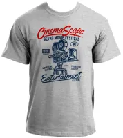 Camiseta adulto ou infantil Cinema Arte festival antigo - Foto 3