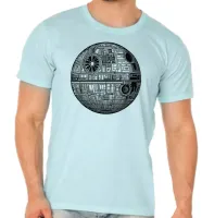 Camiseta adulto ou infantil Estrela da morte star wars darth vader - Foto 4