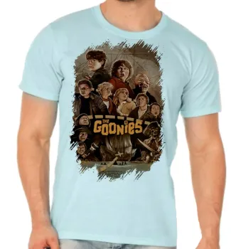 Camiseta adulto ou infantil goonies filme antigo anos 80 - Foto 2