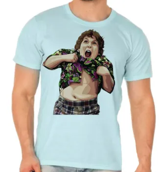 Camiseta adulto ou infantil Gordo goonies filme antigo - Foto 2