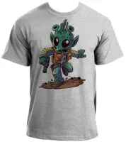 Camiseta adulto ou infantil greedo star wars personagem - Foto 3